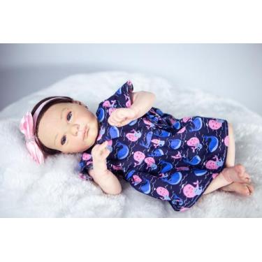 Imagem de Bebê Reborn Realista Sofia, Princesa Luxo Realista - Mundo Azul E Rosa