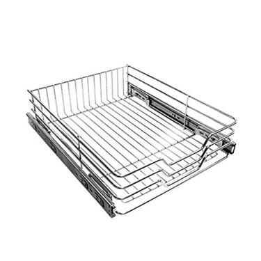 Imagem de Gaveta Fruteira Deslizante Módulo 40 cm Cromado 8352 Jomer