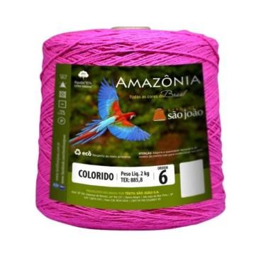 Imagem de Barbante Amazonia 2kg Fio 6 Crochê Tricô