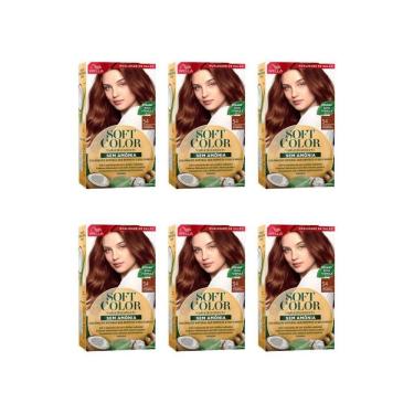 Imagem de Coloraçao Soft Color 54 Castanho Acobreado-Kit C/6Un
