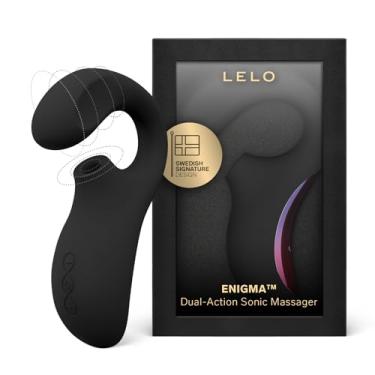 Imagem de LELO, Vibrador Dupla Função Clitóris e Ponto G, Enigma - Black