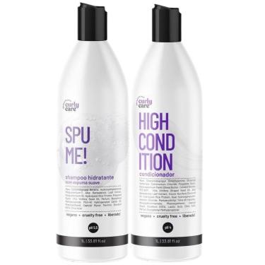 Imagem de Kit Curly Care Shampoo Spume E High Condition 2x1000ml