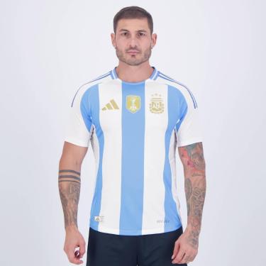 Imagem de Camisa Adidas Argentina Home 2024 Jogador-Masculino