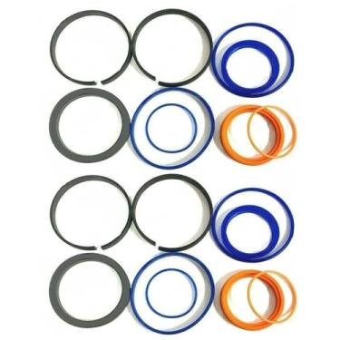 Imagem de Substituição do kit de vedação do cilindro hidráulico para retroescavadeira Jcb 40 mm haste X 70 mm cil, peça nº 991/20021, conjunto de 2
