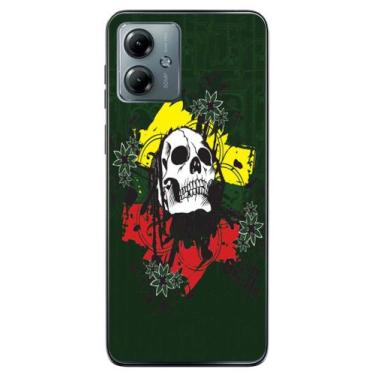 Imagem de Capa Adesivo Skin024 Verso Para Motorola Moto G14 - KawaSkin