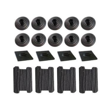 Imagem de Kit Calço Anti Ruído Da Mola Traseira L200 Triton Até 2017 - Pena Borr