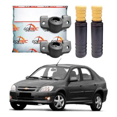 Imagem de Kit Batente Coifa Coxim Traseiro Prisma 1.0 1.4 2012 A 2016 - Expedibo