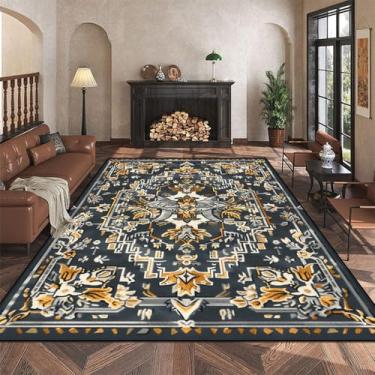 Imagem de Tapetes com estampa de animais Sala de estar Decoração de estilo nacional Casa Sofá Mesa Tapete de área para quarto Tapete de chão, DW009, Flanela, 11,60x90cm capacho de porta