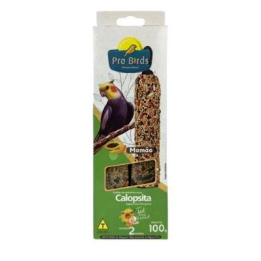 Imagem de Ração Probirds Calopsita Periquito Bastão Mamão 100GR - prefere