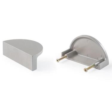 Imagem de Kit 4 Puxador Armario Puxador Concha Gaveta Puxadores - Telis Ferragen