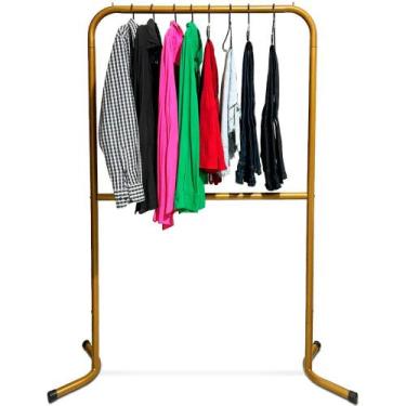 Imagem de Cabideiro Arara De Roupas Mancebo Niort Vertical P/ Loja Quarto - Genu