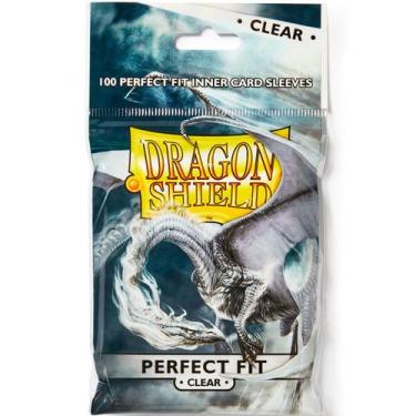 Imagem de Sleeves Perfect Size Fit Standard 100 Protetores Dragon Shield Magic P
