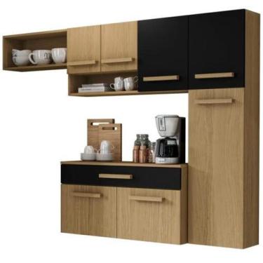 Imagem de Cozinha Suspensa Rubi 7 Portas 1 Gaveta Aramóveis - aramoveis, atacama