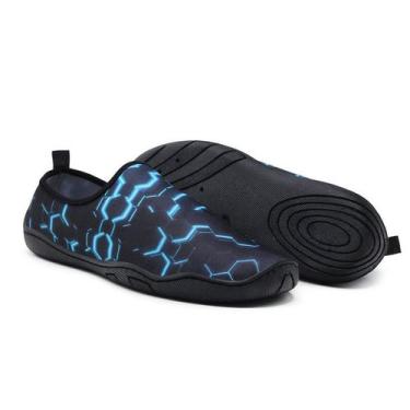 Imagem de Sapatilha Para Andar Na Água Cachoeira Trilha Bike 360 - CWB, Preto, 3