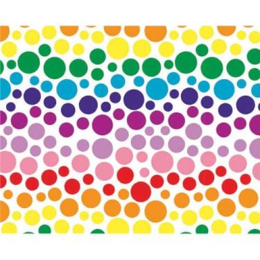 Imagem de Papel Presente Bobina Couchê 60CM MOD. 308 Bolas - 100M - VMP