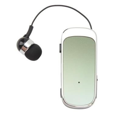 Imagem de Fones de Ouvido BT, Fones de Ouvido BT Retráteis Fones de Ouvido Estéreo Com Cancelamento de Ruído Com Microfone Fones de Ouvido Retráteis Fone de Ouvido Sem Fio Fones de Ouvido