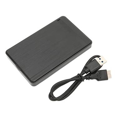 Imagem de Gabinete SSD de 2,5, Gabinete de Disco Rígido 5 Gbps 2,5 pol. Adaptador de Gabinete SSD SATA Ultrafino e Leve Gabinete SSD USB3.0 Gabinete HDD de 2,5 para Computadores Laptop