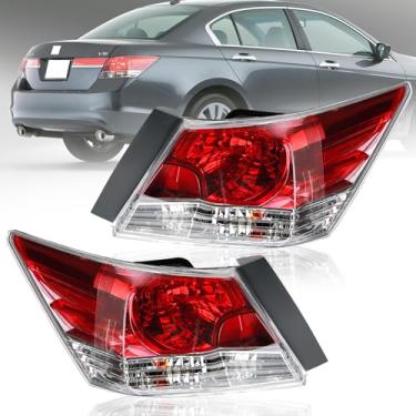 Imagem de Generic Adequado para montagem de luz traseira Honda Accord 2008-2012, luz traseira de lâmpada de freio para 2008 2009 2010 2011 2012 Accord 4 portas Sedan substituição lado do passageiro | HO2800172,