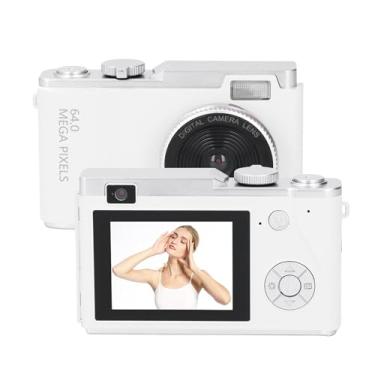 Imagem de Câmera Digital 4K, Tela IPS de 2,4 Polegadas 16x Zoom Anti Shake 64MP Video Vide -Corder, Selfie Camera Point e Shoot Camera Compact Camera para Adolescentes para Iniciantes (32