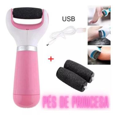 Imagem de Removedor de Calos Pés Rachadura Lixa Elétrica Motor Power - Prosperit