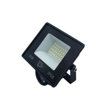 Imagem de Refletor Led 30w Holofote Prova Dágua Luz Frio Bivolt - KN