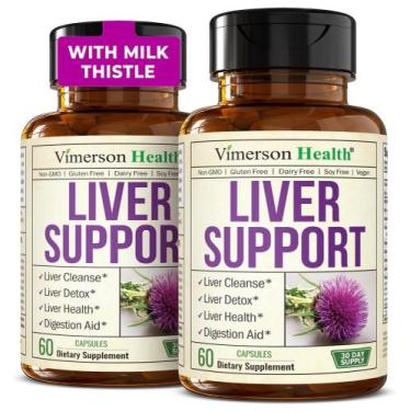 Imagem de Suplemento de Limpeza do Fígado Vimerson Health Detox - Pacote com 2