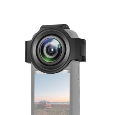 Imagem de Capa protetora de lente para Insta360 X3, protetor de lente de vidro óptico PULUZ para acessórios insta360 x3 - à prova d'água e antiarranhões