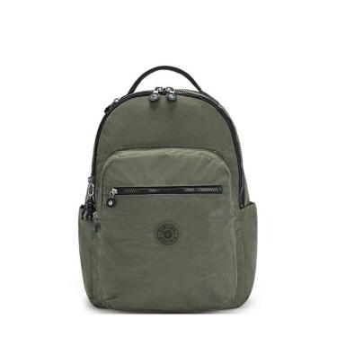 Imagem de Mochila De Costas Kipling Seoul Xl Green Moss