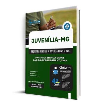 Imagem de Apostila Prefeitura de Juvenília - MG  - Auxiliar de Serviços Gerais, 