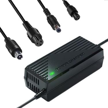 Imagem de 42V 2A Carregador de Scooter Elétrico com 4 Plugs, 36V Ebike Carregador de Substituição Universal para Jetson, Navalha, Pássaro, Gotrax, Ninebot, Hiboy, Sisigad e Mais