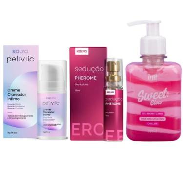 Imagem de Creme Sweet Clareador Virilha Perfume Feromonios Sedução - Kalya