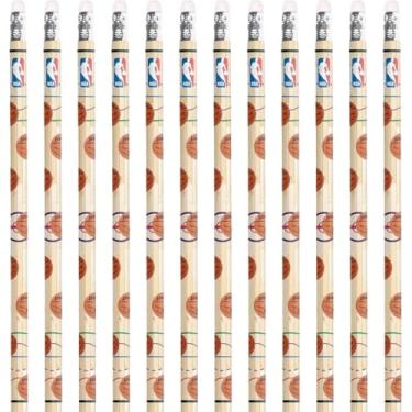 Imagem de Amscan 395857 Spalding Basketball Collection Pencil Set, Party Favor | 12 pieces
