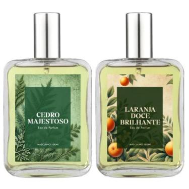 Imagem de Perfume Masc. Cedro Majestoso E Laranja Doce Brilhante 100Ml - Essênci