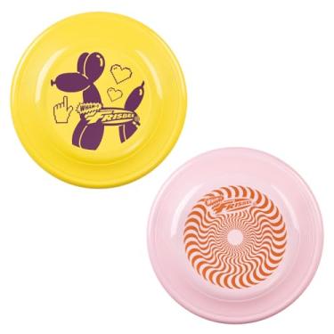 Imagem de Wham-O Frisbee, disco voador ao ar livre de 100 g de 23,7 cm para crianças e adultos, leve, durável, adequado para cães, para jogos de quintal, parque na praia, para crianças a partir de 5 anos