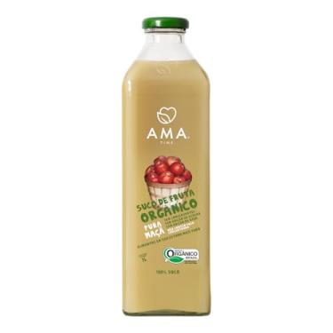 Imagem de Suco Orgânico de Fruta Sabor Maçã 1 Litro Ama Time - Selo Orgânico