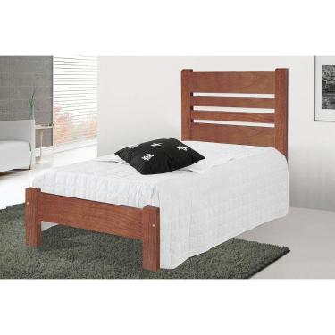 Imagem de Cama Solteirão (Solteiro Extra) Prime de Madeira Maciça Tauari