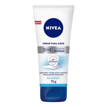 Imagem de Creme para as Mãos 3 em 1 NIVEA Ação Antibacteriana, 75g