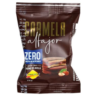 Imagem de Alfajor Carmela Zero Adição de Açúcares Com Creme de Avelã 25g