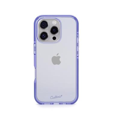 Imagem de Customic Capinha Case Capa para Celular iPhone 16 Pro (6.3”), Impactor Flex Antibactéria Anti Impacto Proteção Militar 2 metros contra quedas, Lilás