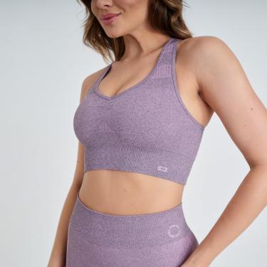 Imagem de Top Feminino Marcio May Sports Firenze Rosa Mescla
