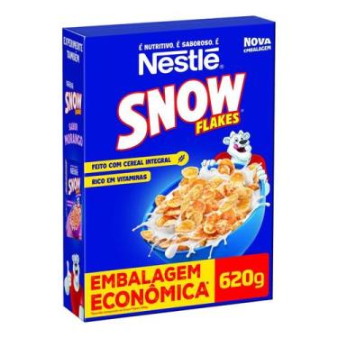Imagem de Cereal Matinal Snow Flakes Caixa 620g Embalagem Economica