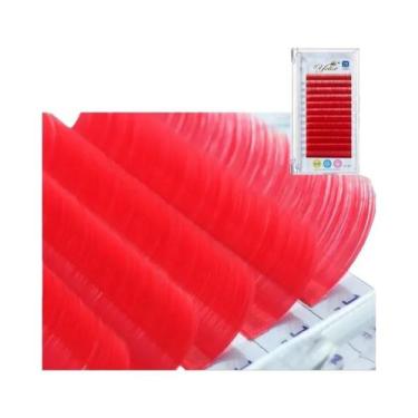Imagem de Cílios Postiços Coloridos Yelix Volume Extensions, Fácil Aplicação Em 