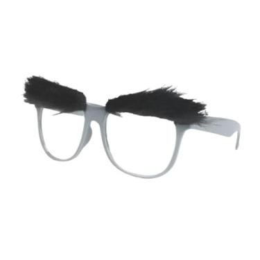 Imagem de LCSVCCXA Óculos de Halloween com Sobrancelha para Apresentação de Show de Carnaval a Fantasia