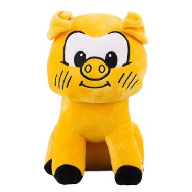 Imagem de Pelúcia Porquinho Chovinista Turma da Mônica, 25cm de Altura, Laranja