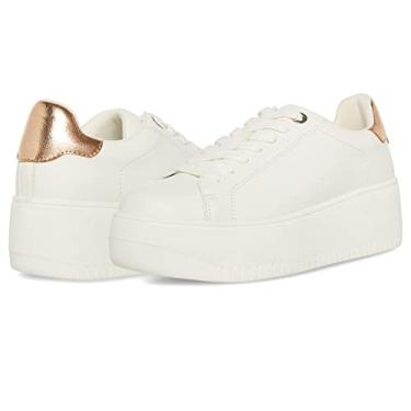 Imagem de Steve Madden Tênis feminino Rockaway, Ouro rosa, 10