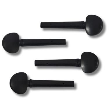 Imagem de Cravelha Violino Ébano Wood Olho Paris Zellmer Kit Com 4