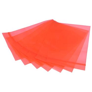 Imagem de Bolsa protetora antiestática 2,4 x 3,5 polegadas (6 x 9 cm) vermelha transparente resselável para disco rígido HDD SSD 50 peças