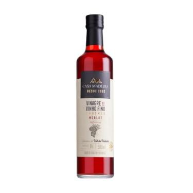 Imagem de Casa Madeira Vinagre de Vinho Fino Gourmet Merlot Vale dos Vinhedos, Tinto, 500ml