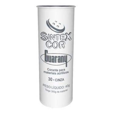 Imagem de Corante Para Materiais Acrílicos Sintexcor Guarany 40G Cinza