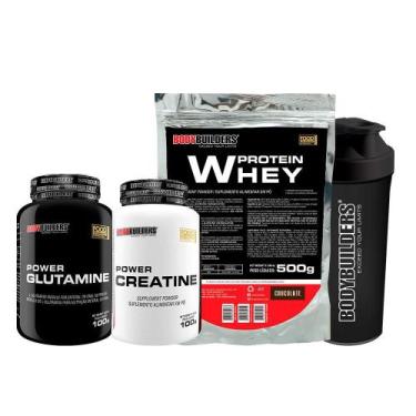 Imagem de Kit Whey Protein 500G+ Power Creatina 100G - Bodybuilders